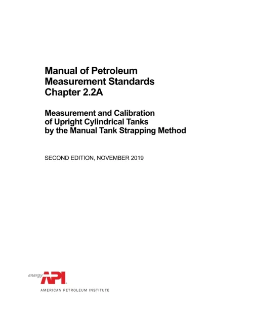 API MPMS Chapter 2.2A pdf