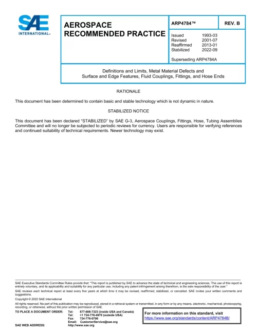 SAE ARP4784B pdf