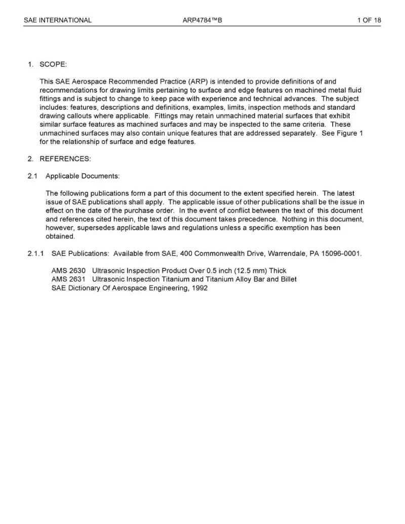 SAE ARP4784B pdf