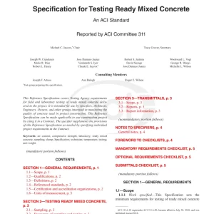 ACI 311.6-18 pdf