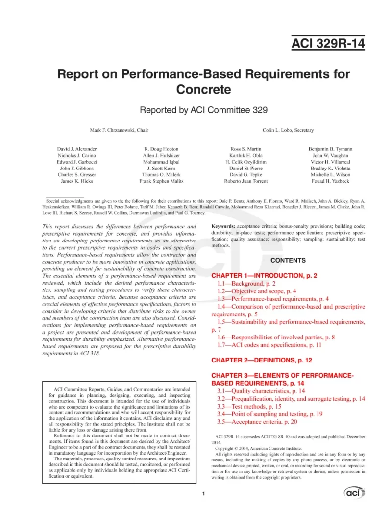 ACI 329R-14 pdf