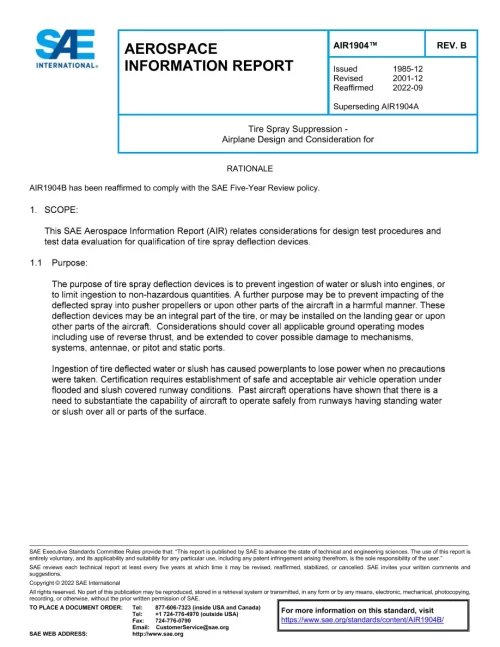 SAE AIR1904B pdf