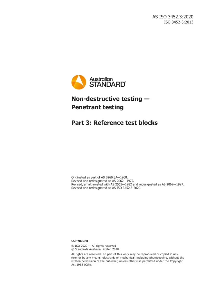 AS ISO 3452.3:2020 pdf