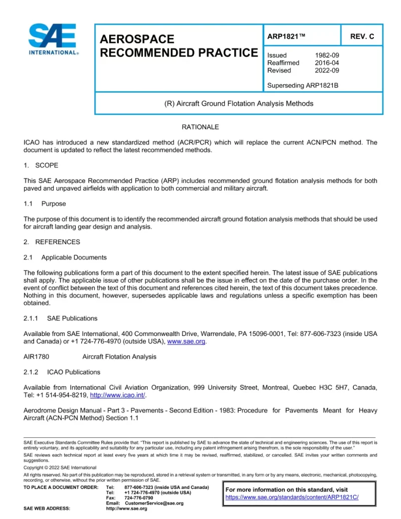 SAE ARP1821C pdf