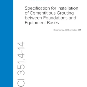 ACI 351.4-14 pdf