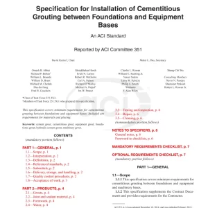 ACI 351.4-14 pdf