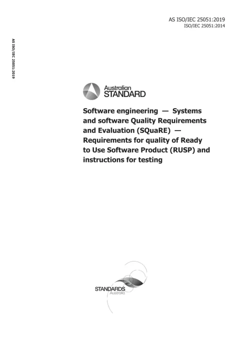 AS ISO/IEC 25051:2019 pdf