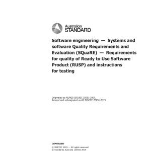 AS ISO/IEC 25051:2019 pdf