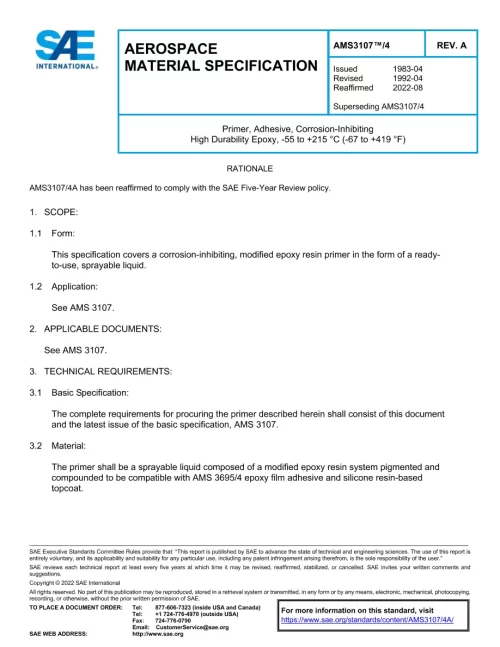 SAE AMS3107/4A pdf