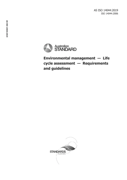 AS ISO 14044:2019 pdf