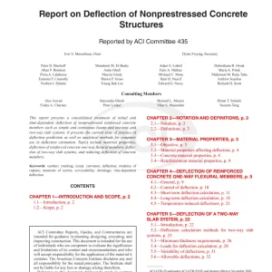 ACI 435R-20 pdf