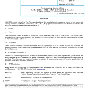 SAE AMS4031K pdf