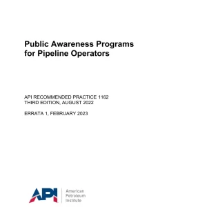 API RP 1162 pdf