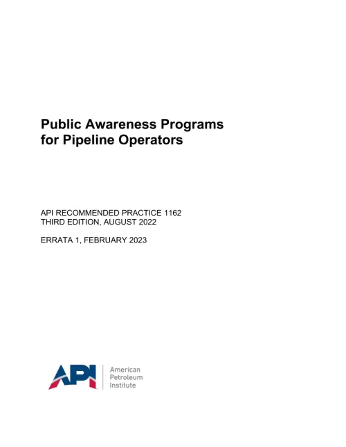 API RP 1162 pdf