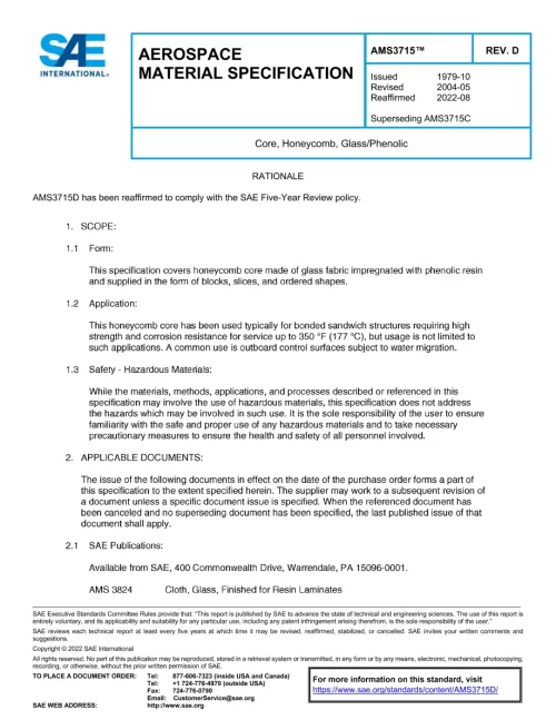 SAE AMS3715D pdf