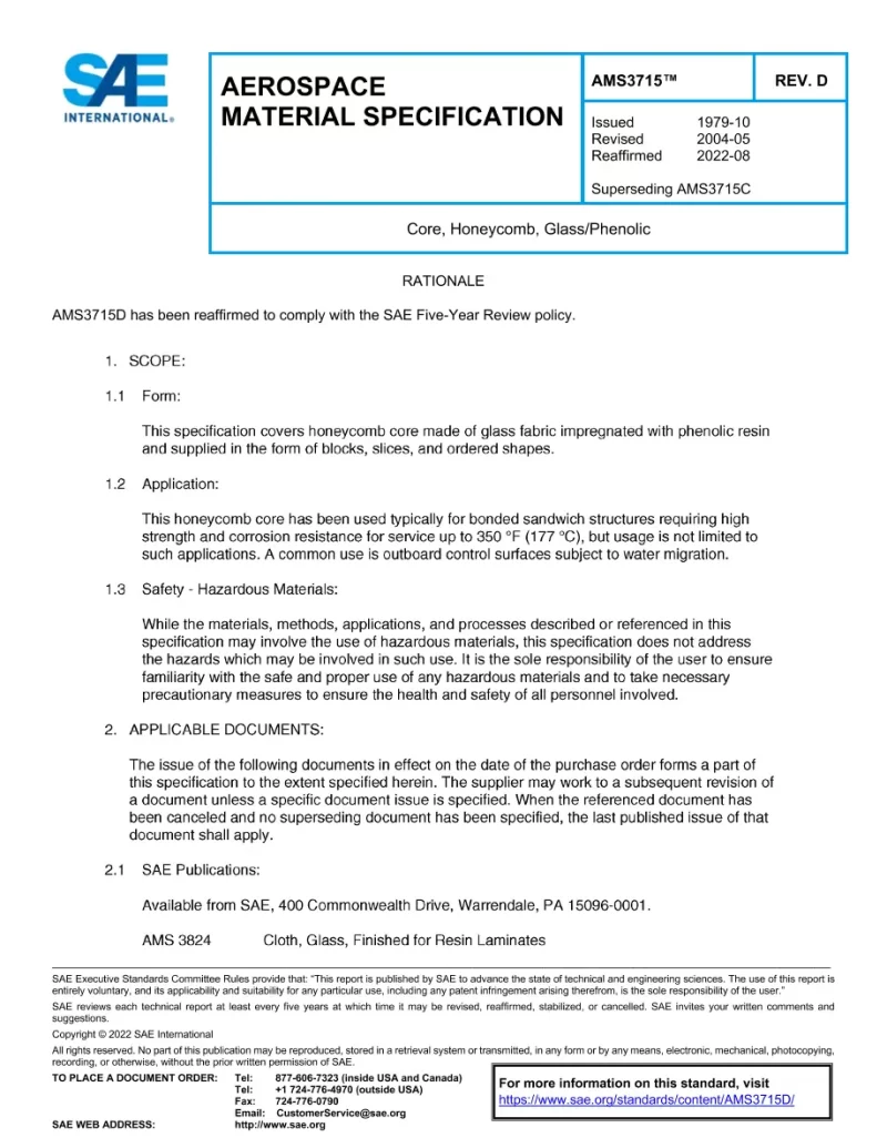 SAE AMS3715D pdf