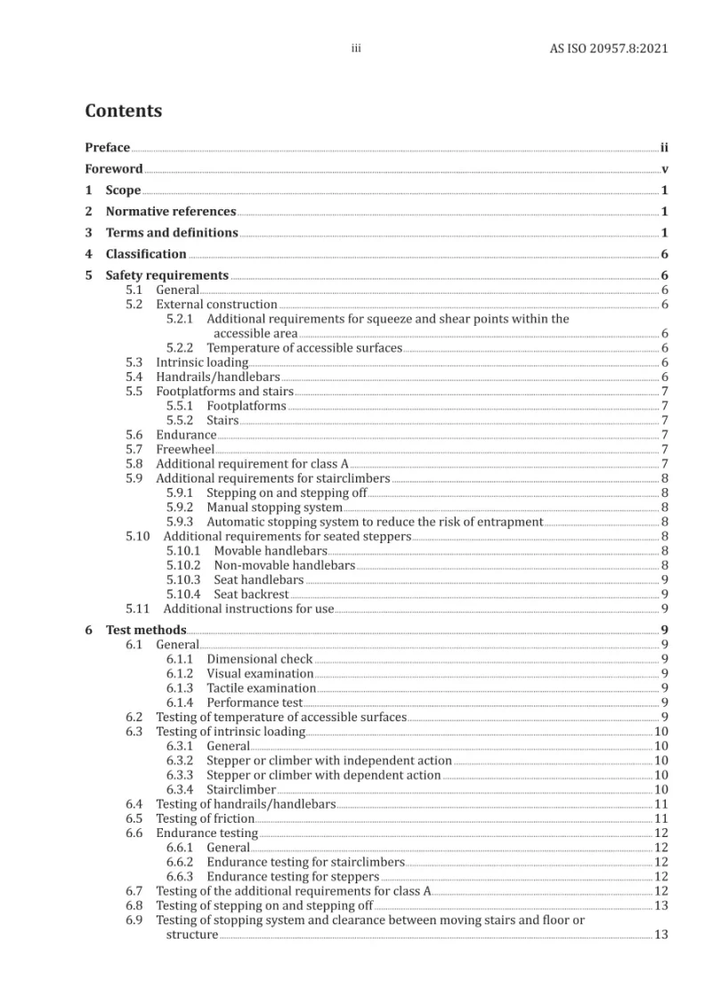 AS ISO 20957.8:2021 pdf