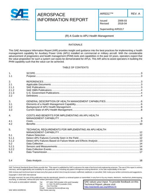 SAE AIR5317A pdf