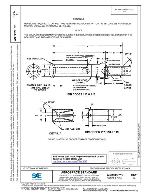 SAE AS39029/5E pdf