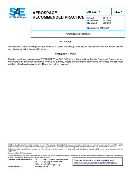 SAE ARP5564A pdf