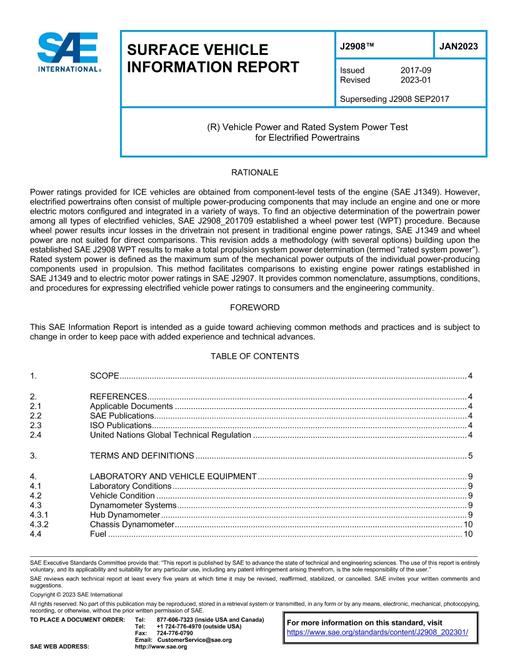 SAE J2908_202301 pdf