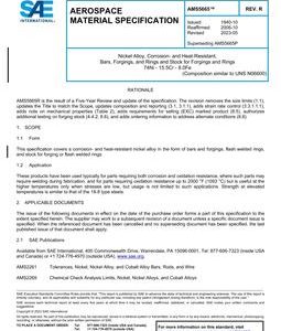 SAE AMS5665R pdf