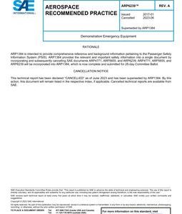 SAE ARP6239A pdf