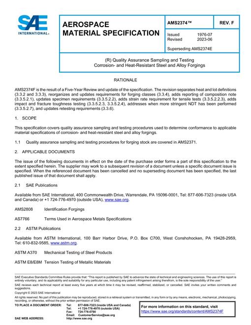 SAE AMS2374F pdf