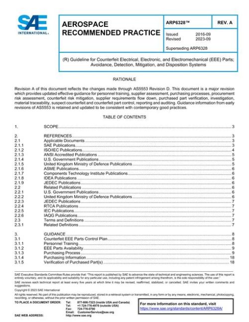 SAE ARP6328A pdf