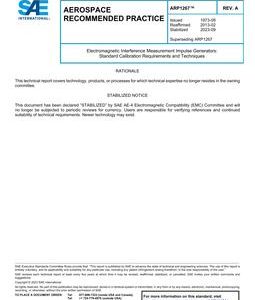 SAE ARP1267A pdf