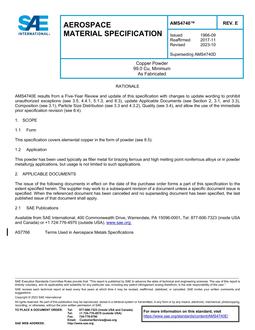 SAE AMS4740E pdf