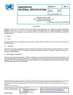 SAE AMS4371C pdf