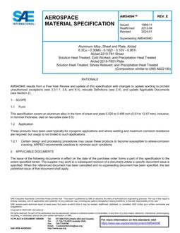 SAE AMS4094E pdf