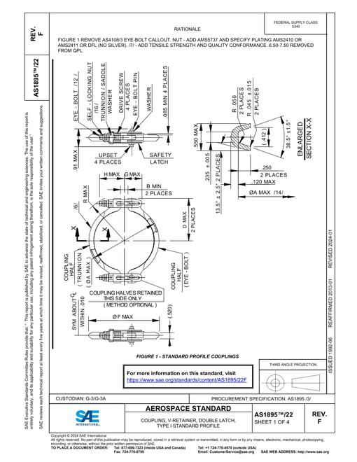 SAE AS1895/22F pdf