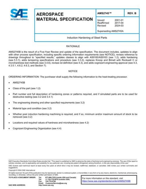 SAE AMS2745B pdf