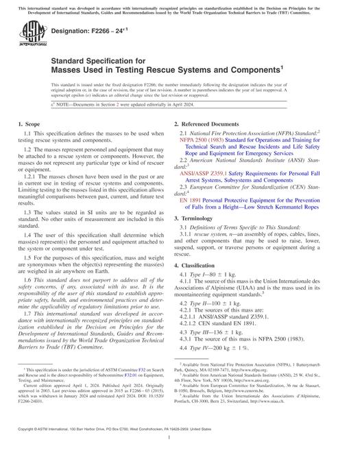 ASTM F2266-24e1 pdf