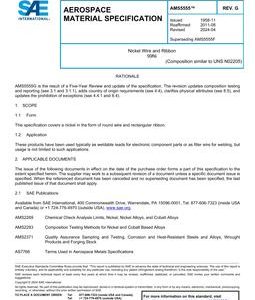 SAE AMS5555G pdf