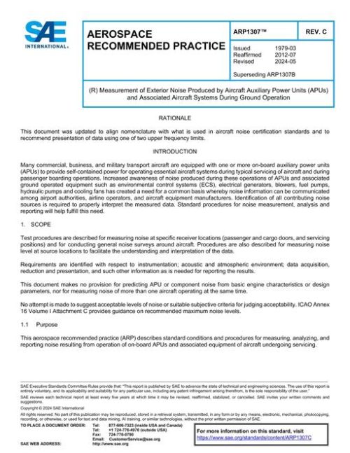 SAE ARP1307C pdf
