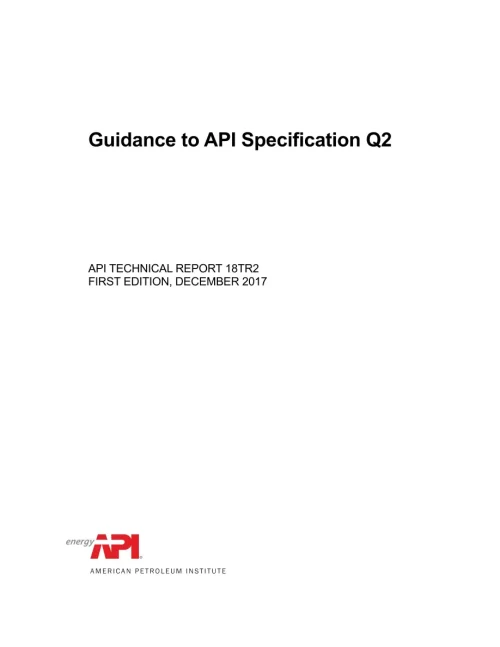 API TR 18TR2 pdf