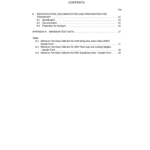 API Spec 7NRV (R2020) pdf