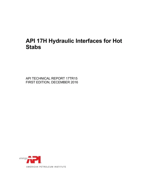 API TR 17TR15 pdf