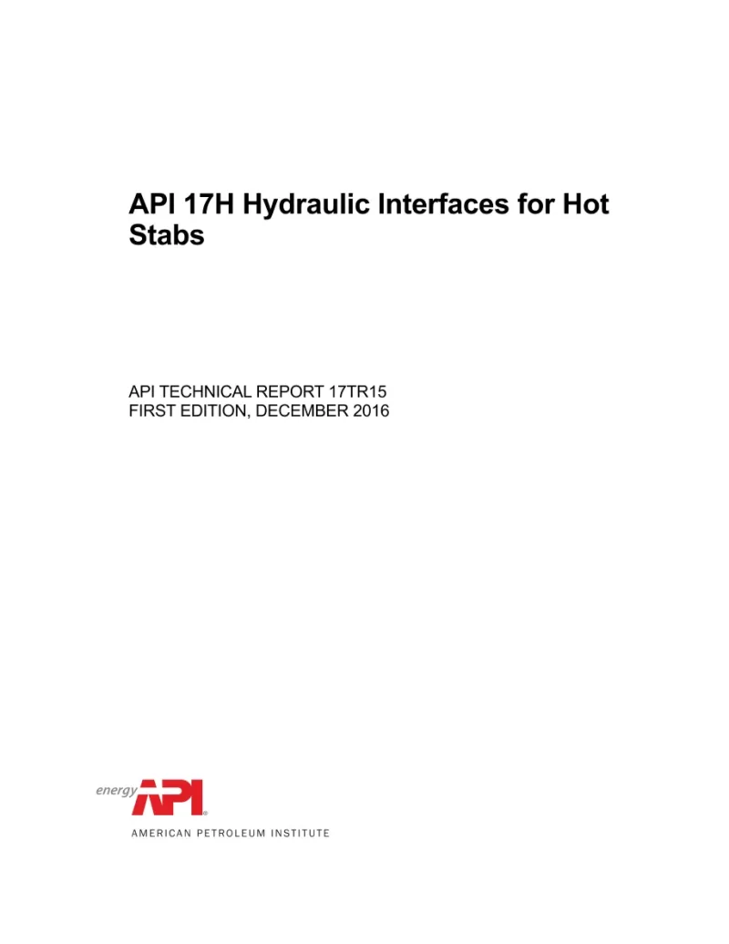 API TR 17TR15 pdf