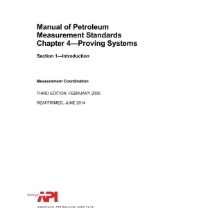 API MPMS Chapter 4.1 (R2014) pdf