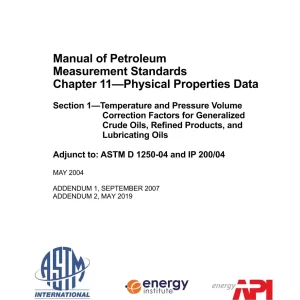 API MPMS Chapter 11.1 (R2012) pdf