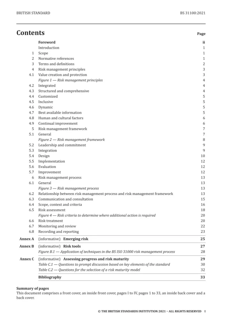 BS 31100:2021 pdf