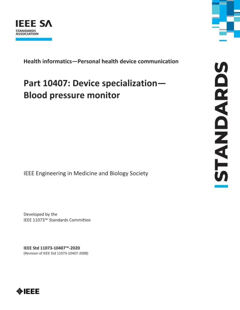 IEEE 11073-10407-2020 pdf