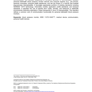 IEEE 11073-10407-2020 pdf