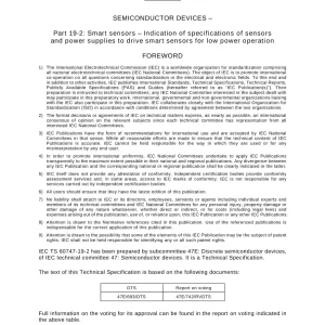 BS PD IEC TS 60747-19-2:2021 pdf