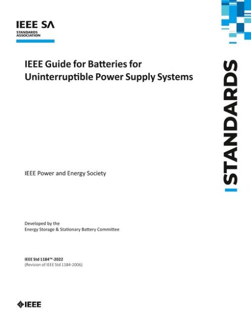 IEEE 1184-2022 pdf