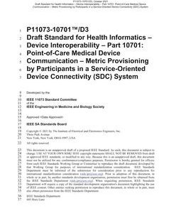 IEEE 11073-10701-2022 pdf